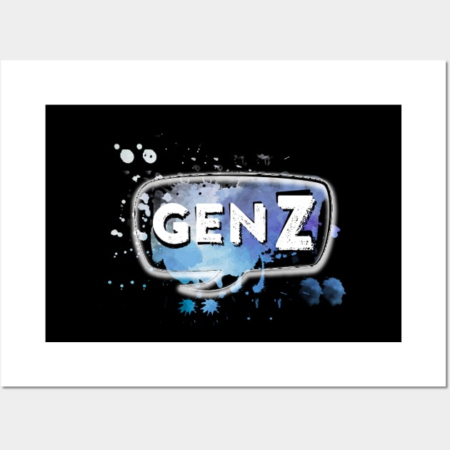 Generation Z (Gen Z) Wall Art by Tizzime 